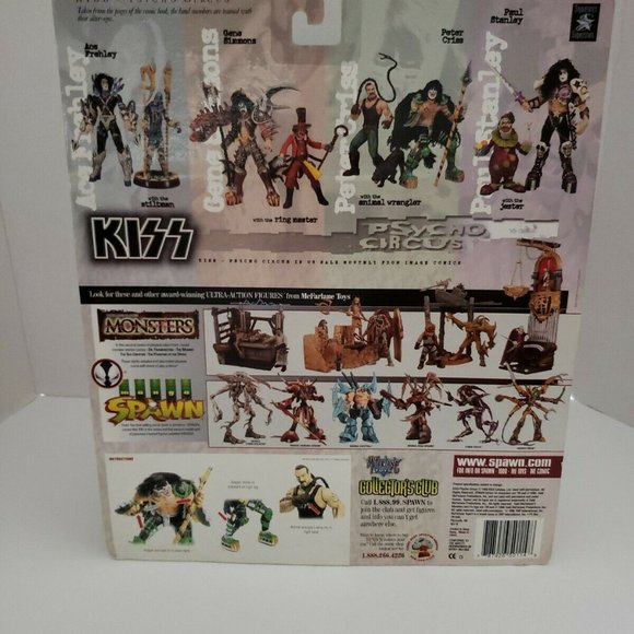 KISS Psycho Circus Peter Criss Figure McFarlane Toys - Picture 8 of 12